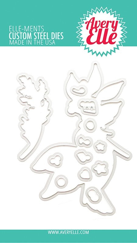 Avery Elle, Peace on Earth Stamp & Die set