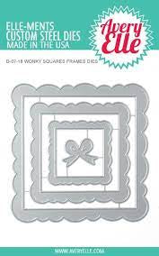 Avery Elle, Wonky Square Die Cut