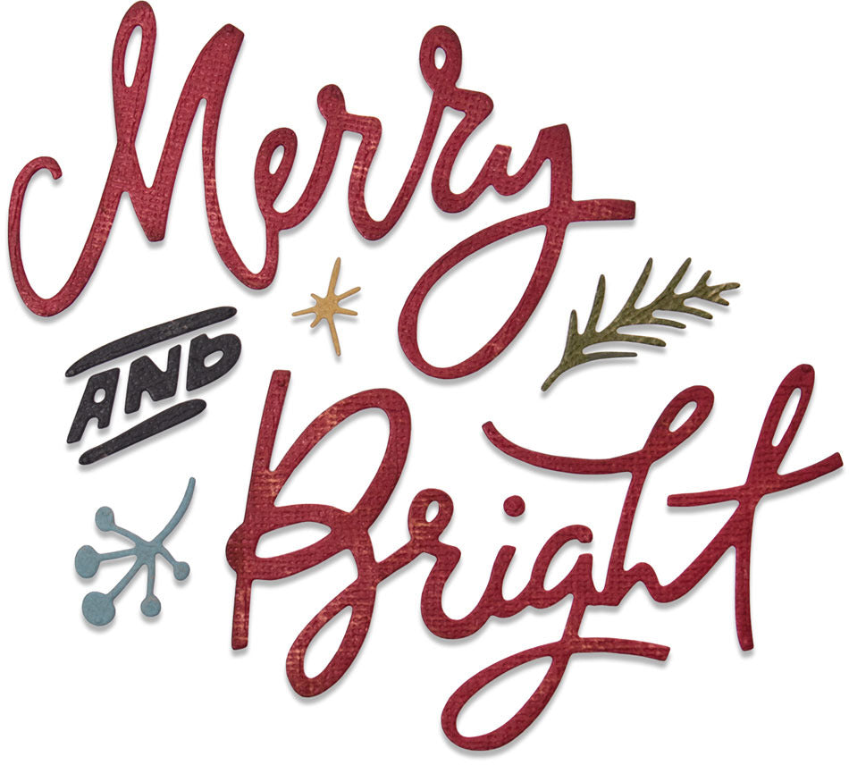 Sizzix, Merry & Bright  Die Cut