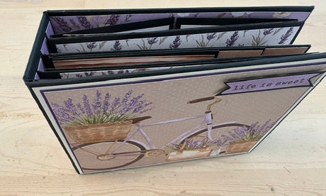 TSC, Virtual Mini Book, Lavender Fields 6x7