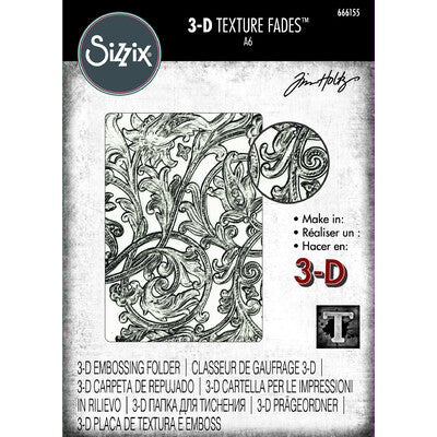 Sizzix, 3D Embossing Folder, Entangled