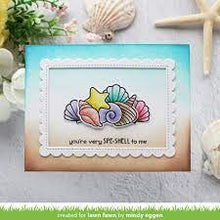 Load image into Gallery viewer, Lawn Fawn, How You Bean? Sea shell Add on Stamp &amp; Die Set
