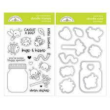 Doodlebug, Going Buggy Stamp & Die set