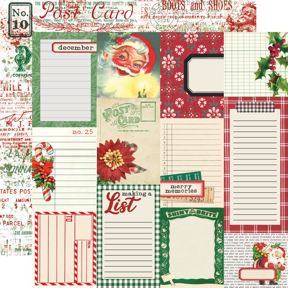 Simple Stories, Dear Santa Journaling elements