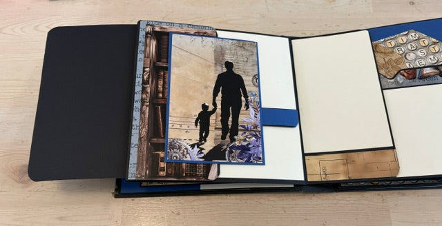 TSC, Virtual Mini Book Kit, 8x8 Father Figure Mini Book Kit