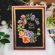 Spellbinders, Four Petal Sweet Day Flowers