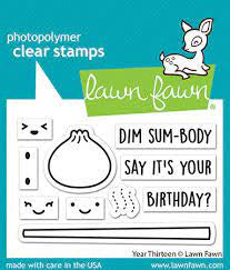 Lawn Fawn, Year Thirteen Stamp