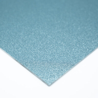 Prism Studio,Whole Spectrum Cardstock Glitter Pack 8.5x11 - Aquamarine