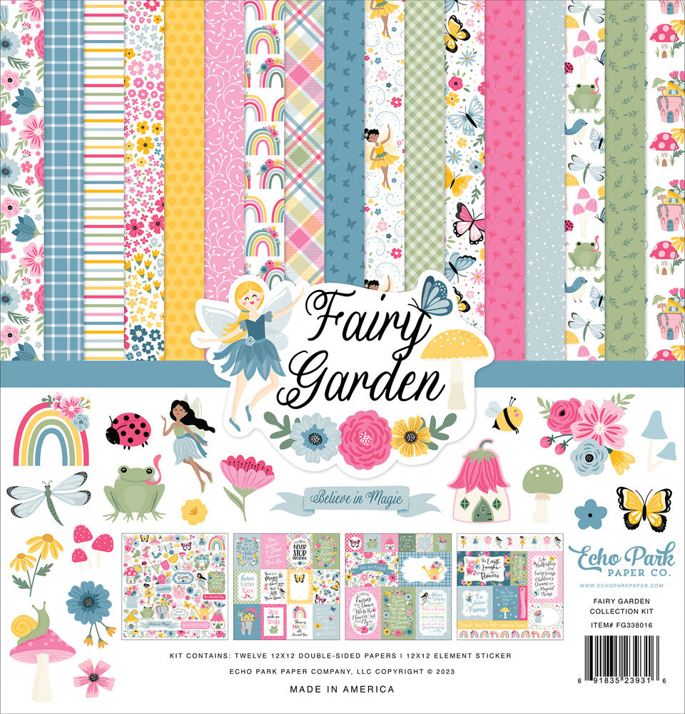 Echo Park, Fairy Garden Paper Pack