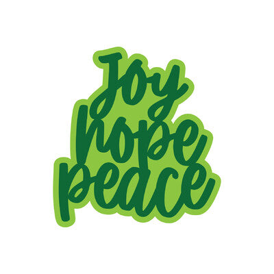 Photoplay, Joy Hope Peace Die cut