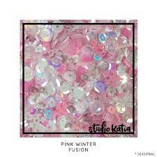 Studio Katia, Pink Winter Fusion Sequins