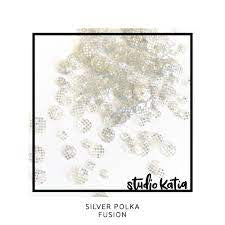 Studio Katia, Silver Polka Sequins