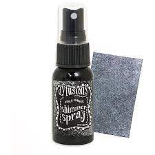 Dylusions Ink Spray, Black Marble Shimmer