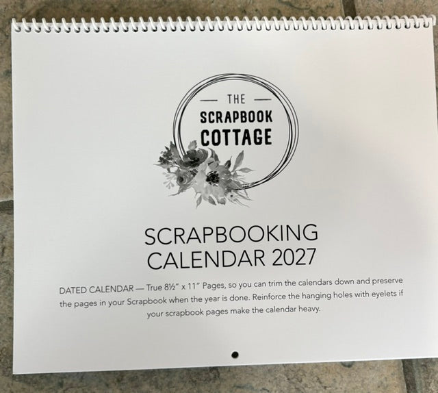 TSC, 8.5x11 Dated Calendar for 2027