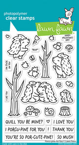 Lawn Fawn, Porcu-pine for You Stamp & Die Set