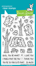 Load image into Gallery viewer, Lawn Fawn, Porcu-pine for You Stamp &amp; Die Set q
