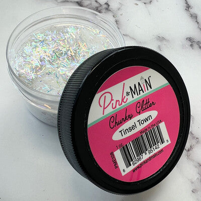 Pink & Main, Chunky Glitter, Tinsel Town