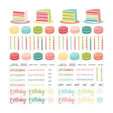 Photoplay Paper, Birthday Sparkle, Dies Paper