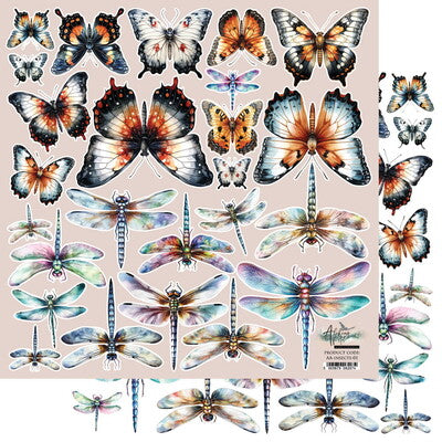 Alchemy of Art, Insects Die Cut Sheet