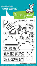Load image into Gallery viewer, Lawn Fawn, My Rainbow Stamp &amp; Die q
