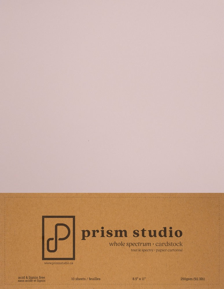 Prism Cardstock, Whole Spectrum 8.5x11 Cardstock Pack-Cherry Blossom
