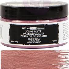 Finnabair, Icing Paste, Rose Gold