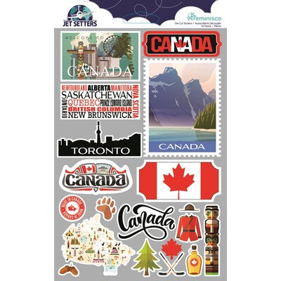 Reminisce, Jet Settlers, Canada Stickers