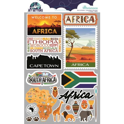 Reminisce, Jet Settlers, Africa Stickers