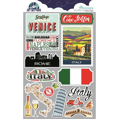 Reminisce, Jet Settlers, Italy Stickers