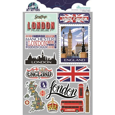 Reminisce, Jet Settlers, England Stickers