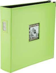 Pioneer, 3 Ring Extra Large Ring 12x12: Lime Green