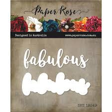Paper Rose, Fabulous Layered Die Cut