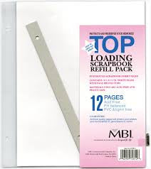 MBI -Post Bound Albums, Page Protectors 8.5x11