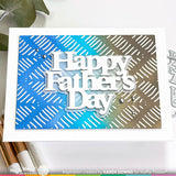 Waffle Flower, Father’s  Day Word Die Cut