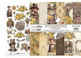 Scrapboys, Steampunk Journey 12x12