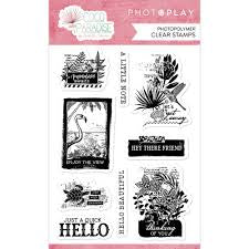 Photoplay Coco Paradise clear stamp