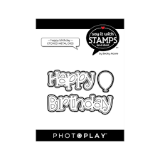 Photoplay Happy Birthday die