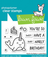 Lawn Fawn, You’re So Narly Stamp & Die Cut