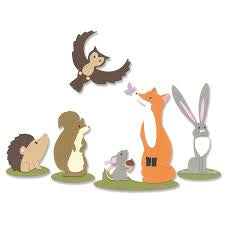 Sizzzix, Forest Animals Die Cut