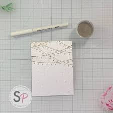 Sizzix, Stars & Lights Embossing Folder