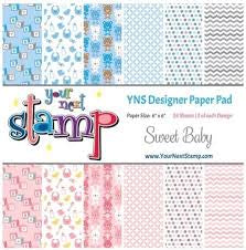 Your Next Stamp, Sweet Baby 6x6 Paper pad