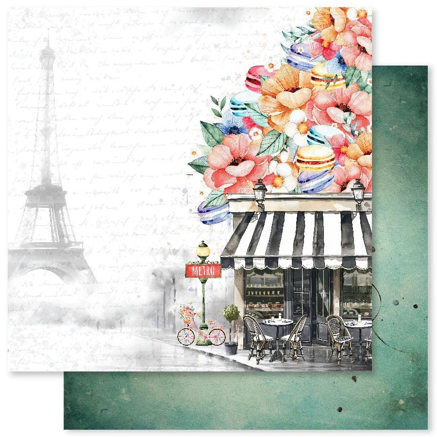 Paper Rose, Coffee and Paris, E