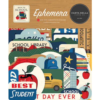 Carta Bella; Back to School by Steven Duncan; Ephemera