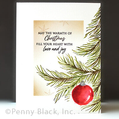 Penny Black Slapstick/ClingStamp; Adorned Edge