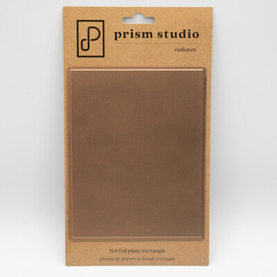 Prism Studio Radiance , Hot Foil Plate Rectangle