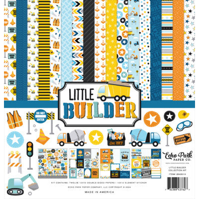 Echo Park, Little Builder Paper Pack