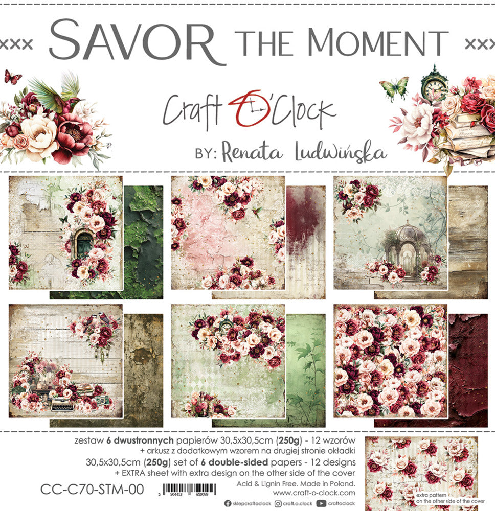 Craft O’Clock, Savor the Moment Paper Pack