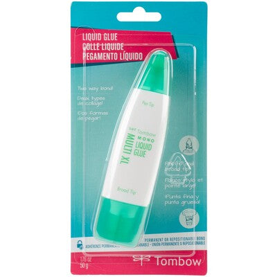 Tombow Mono Green & White Glue XL