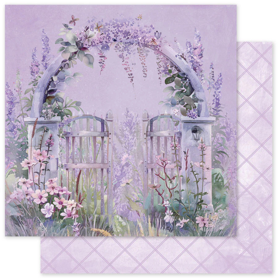 Paper Rose, Lavender & Fairies C