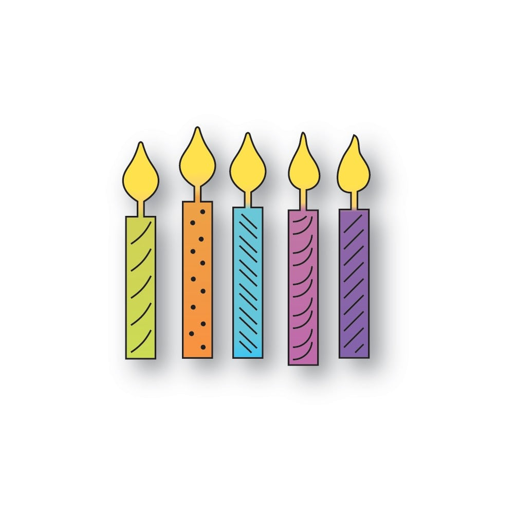 Memory Box, Jolly Candles Die Cut